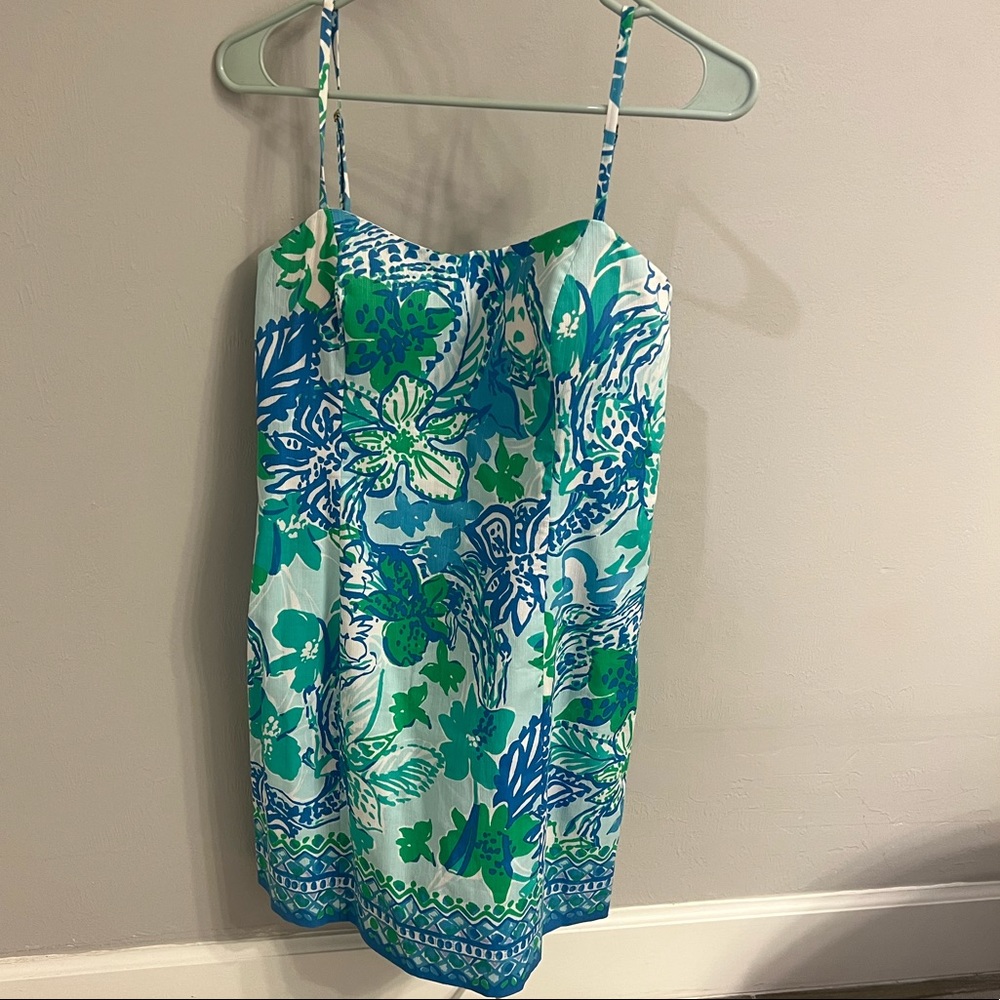 Blue/Green Lily Pulitzer Dress